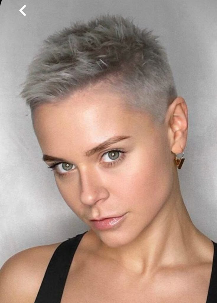 coupe courte rasée femme