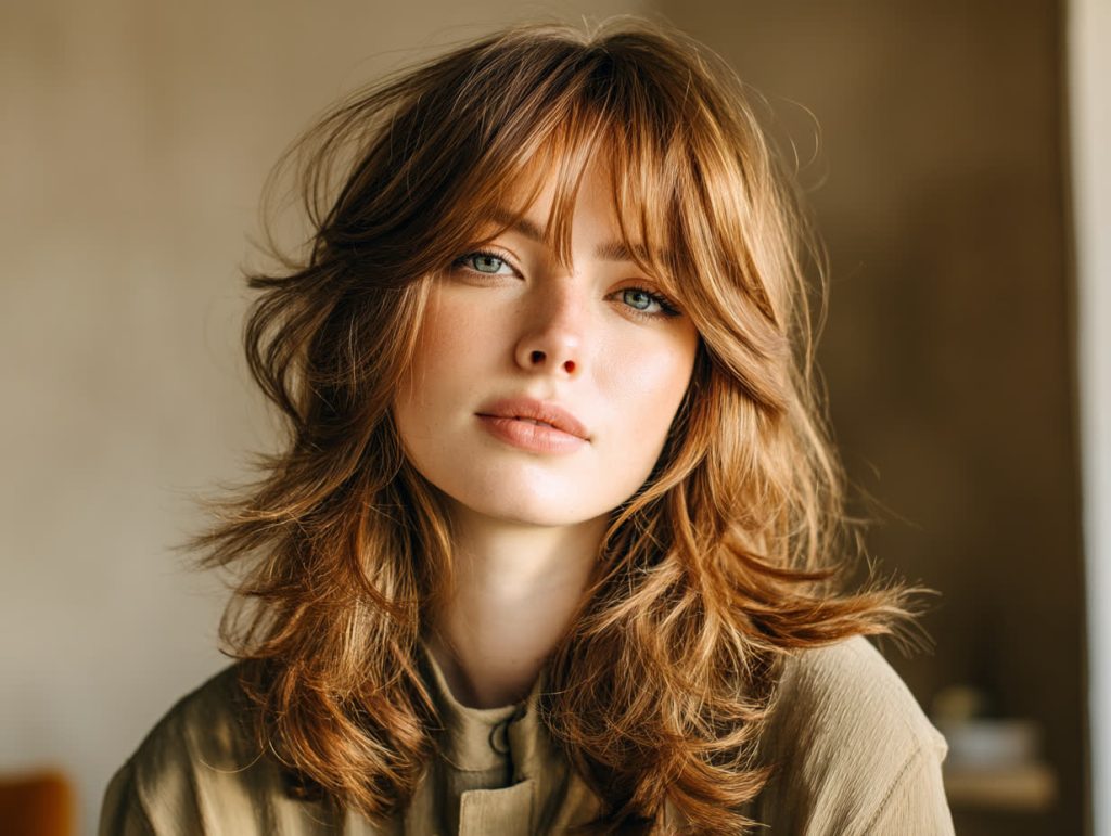 coupe cheveux épais visage rond