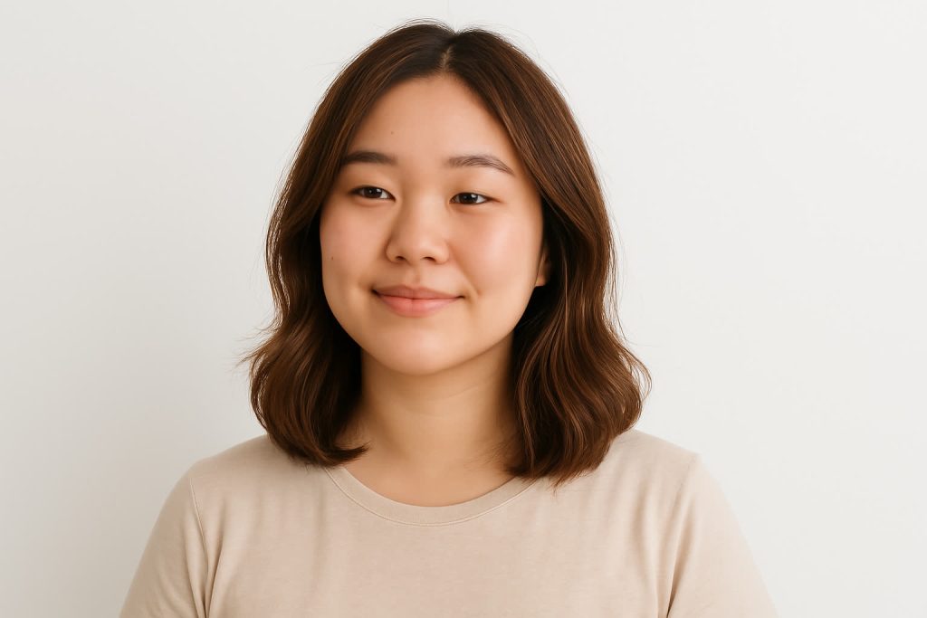 coupe pour visage rond et cheveux épais